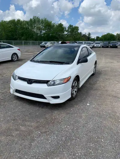 2007 Honda Civic Coupe EX 311,053 km. 1.8L 4 Cylinder, Manual 5 Speed Transmission. AM/FM/CD, Displa...
