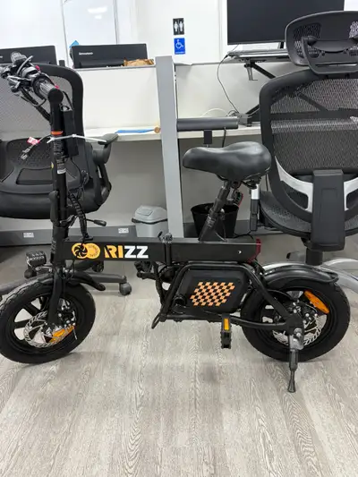 ⚡ Early Boxing Day Power Ride –  Rizz Folding E-Bikes!, View more