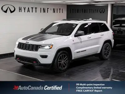 With only 86,852kms! The 2017 Jeep Grand Cherokee Trailhawk is the most off-road capable version of...