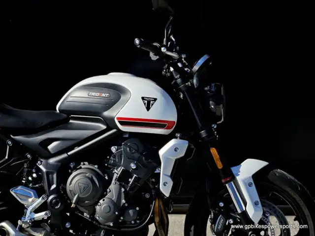 2022 Triumph Trident 660 Crystal White in Street, Cruisers & Choppers in Oshawa / Durham Region - Image 15
