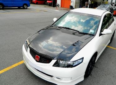 TSX coilover camber kit header window visor rear visor rims in Other Parts & Accessories in Markham / York Region - Image 3