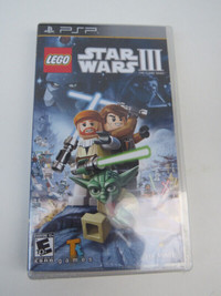 New sealed PSP LEGO Star Wars III Playstation game Lucasarts