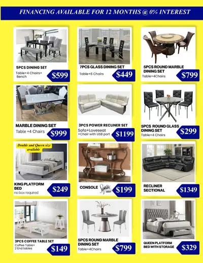 Warehouse Moving-Out Furniture Sale!!, View more