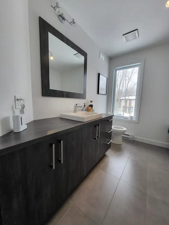 Awacak - 5 1/2 maison de ville sur 2 étages,construction récente in Long Term Rentals in Trois-Rivières - Image 7