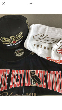 OVO Toronto Raptors Best In The World Champions Tshirt SnapBack
