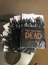 The Walking Dead Hardcover Books 1 - 7 by Robert Kirkman