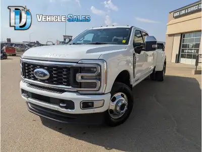 2024 Ford F-350 Platinum, 6.7L V8 High Output Diesel Engine, Crew Cab, 8' Box, 4x4, 5 Passenger, Dua...