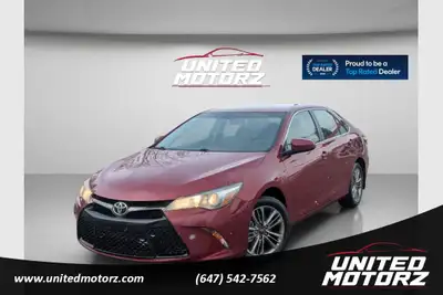 2016 Toyota Camry SE SAFETY CERTIFIED ONE OWNER This 2016 Toyota Camry SE is a reliable and stylish...