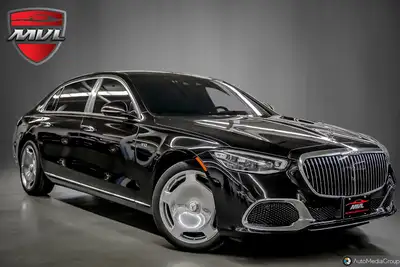 FACTORY OPTIONS BELOW: Executive Rear Seating Maybach Exclusive Nappa Leather Interior Obsidian Blac...