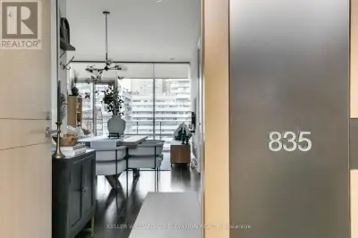 Welcome to this beautifully customized 1 Bedroom + Den, 2 full bath suite at Toronto's iconic Pier 2...
