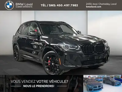 ===== 2024 BMW X3 xDrive30i | Édition M Sport | Gr. M Sport | ===== ===== * Édition M Sport | Groupe...