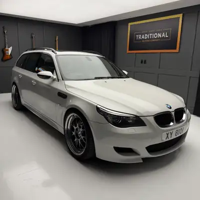 “The Ultimate Driving Machine” Check out this extremely rare BMW M5 Touring. One of only 1009 E61 M5...