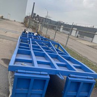 New heavy duty steel loading dock ramp forklift ramp (10/12T)
