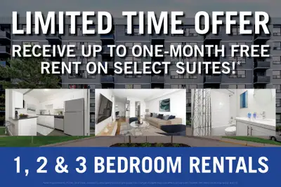 LIMITED TIME OFFER: RECEIVE ONE MONTH FREE RENT ON SELECT SUITES!* Welcome to Wellington Towers, a p...