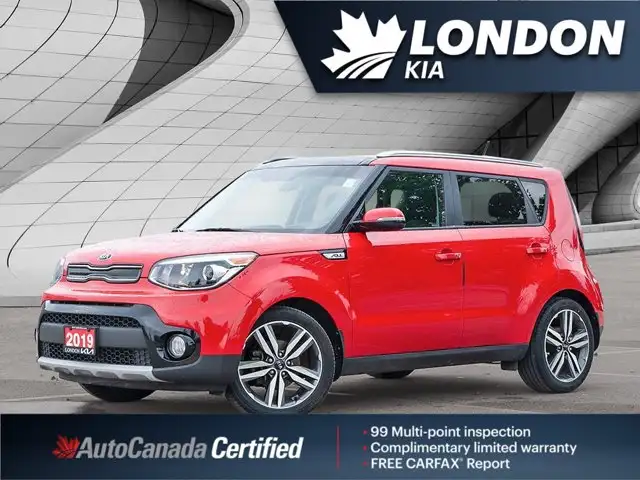 2019 Kia Soul EX PREM | Leather | Panoramic Sunroof in Cars & Trucks in London - Image 2