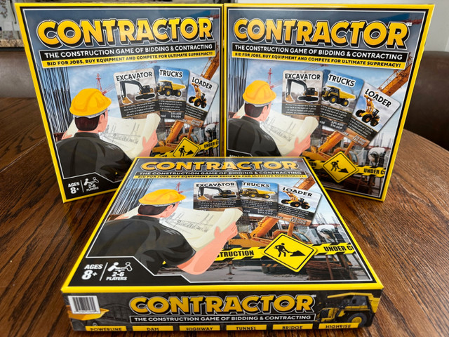 NEW!  CONTRACTOR Board Game in Toys & Games in Regina - Image 2