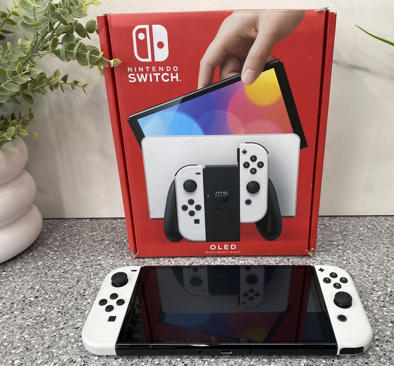 Nintendo Switch OLED Model Gaming Console White Set | Nintendo Switch ...