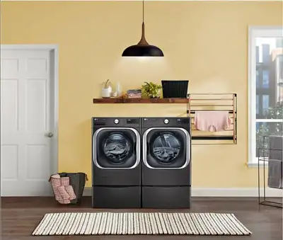 LG Washer & Dryer + SideKick Washer & Pedestal - Like New, View more
