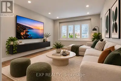Welcome to 329 Rosedale Ave. This stunning newly renovated two floor apartment for rent in the sough...