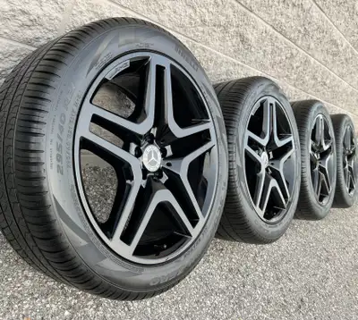 Pirelli Scorpion Zero All Season Tires and original 21 inch Mercedes Benz GLS-Class GLS 450 AMG Glos...