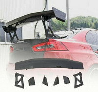 EVO 10 Vrs style hood gt wing trunk carbon hood