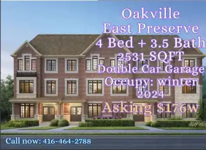 Oakville East Preserve! Popular community！2531sqft only$170w Image# 1