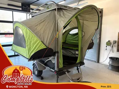 SYLVANSPORT GO Pop-Up Camper! Ultra-Lightweight (840 lbs dry weight)! Acts as a gear hauler (bikes/k...