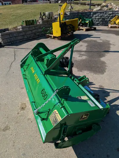 John Deere 660 rototiller, View more