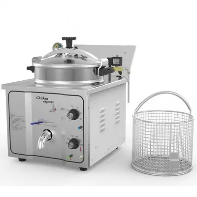 Electric pressure fryer 16L, View more