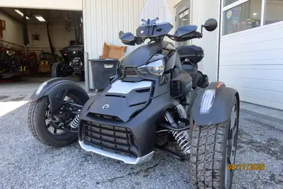 USED 2023 Can-Am Ryker Rally 900 ACE in black. This "Sporty" unit with more performance features the...