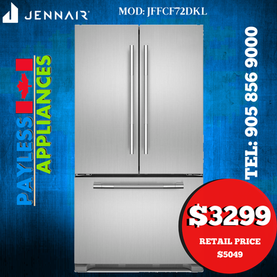 Jenn Air Refrigerator JFFCF72DKL 36" French Door 21.9 cu. ft. Ca, View more