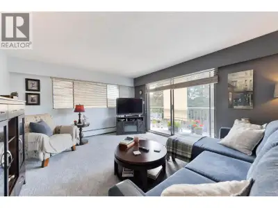 Bright south-facing corner unit in vibrant Lower Lonsdale. Spacious open-concept 2 bed, 2 bath condo...