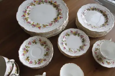 Vintage Marilyn Coalport Bone China Complete Set, View more