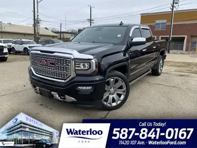 **WE WILL BEAT ANY DEALER IN THE CITY** Recent Arrival! Onyx Black 2018 GMC Sierra 1500 Denali 4WD 8...