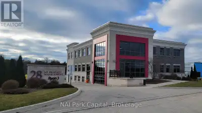Professional office space for lease in Guelph's Hanlon Creek Business Park. Lots of windows allowing...