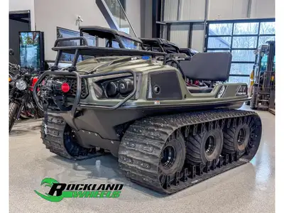 Argo FRONTIER 650 6X6 WITH TRACKS, WINCH, HOOD RACK AND BRUSHGUARDS 2023 Le Argo Frontier 650 6x6 20...