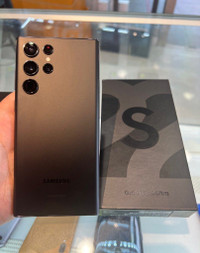 Unlocked Samsung S22 ULTRA 5G 512GB - 1-Year Warranty Included!