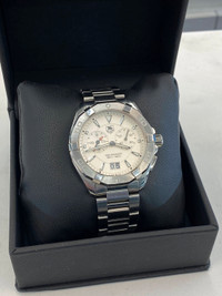 Tag Heuer Aquaracer 41mm Stainless Steel Chrono Watch