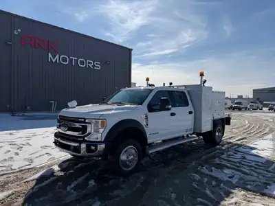 2020 Ford F-450 XLT Welding Deck Truck 6.7L Powerstroke Diesel 4x4 Automatic Transmission Crew Cab G...