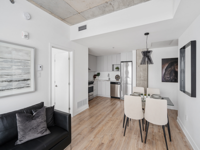 4.5 condo neuf a louer-PENTHOUSE-Ville-Marie Berri UQAM-NuBerri, View more