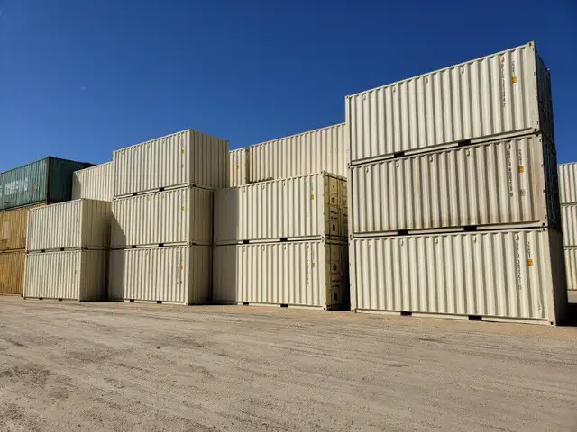 Extra Wide doors 13ft x 2 / New 40' Shipping Container for Sale in Storage Containers in Winnipeg - Image 5