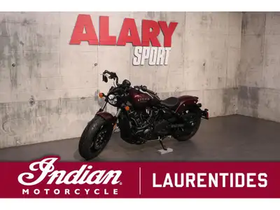 Alary Sport 2026 Indian Motorcycle SCOUT BOBBER Indian Motorcycle SCOUT BOBBER 2026 Cette MOTOCYCLET...