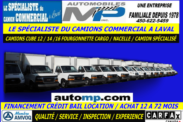 2024 Chevrolet Express 3500 CUBE 14 PIEDS + DECK 6.6 L / 39.000  in Cars & Trucks in Laval / North Shore - Image 31