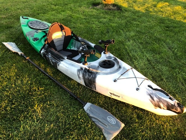 Strider 10' Sit in kayak various colors, free paddle, rod holder in Canoes, Kayaks & Paddles in Windsor Region - Image 4