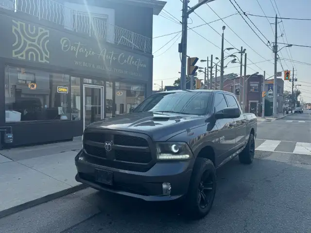2016 RAM 1500 !! SPORT !!! 4X4 !!! RAM BOXES !!! CLEAN TITLE !!!