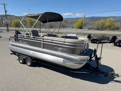COMING SOON! w/90 ELPT FourStroke Command Thrust Boat, Motor, Custom Installed FishFinder, Tandem Ax...