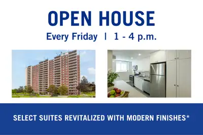 OPEN HOUSE EVERY FRIDAY FROM 1 PM - 4 PM SPACIOUS 3-BEDROOM APARTMENT FOR RENT IN BARRIE! SELECT APA...