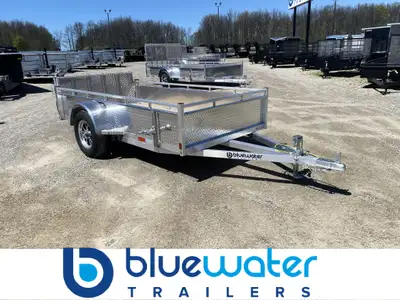 Canadian Mennonite Built Single Axle Aluminum Utility Trailer is $4,275.00 or $85.50/month! Ord: E20...