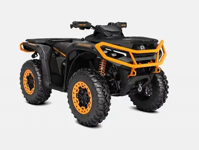2026 CAN-AM OUTLANDER XT-P 1000R ATV STOCK #A111414 101 HP ROTAX ENGINE SELECTABLE 2WD/4WD/4WD WITH...