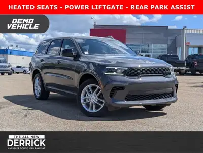 The 2026 Dodge Durango GT delivers bold performance and refined versatility in a striking SUV design...